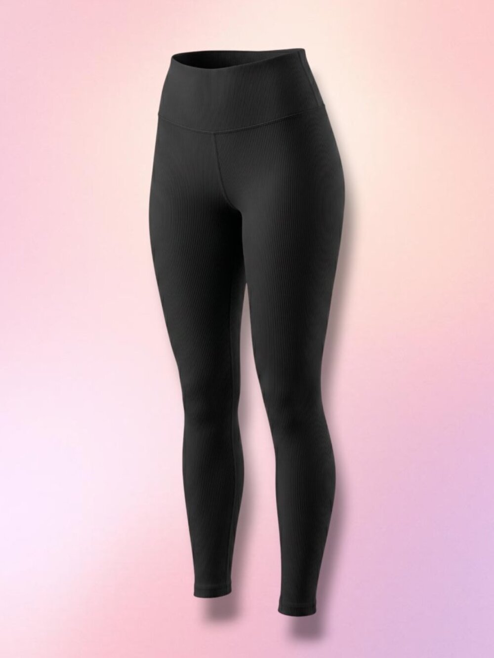 NWT Athleta Aurora Seamless Ribbed Tight Black M